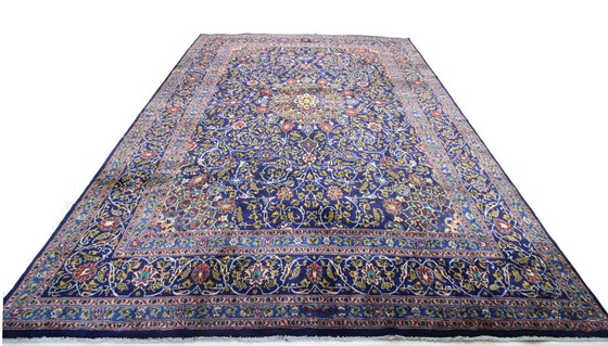 Image 1 of Tapis persan original noué à la main Kashmar Fin 378 X 293 cm Top condition