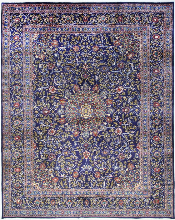 Image 1 of Tapis persan original noué à la main Kashmar Fin 378 X 293 cm Top condition