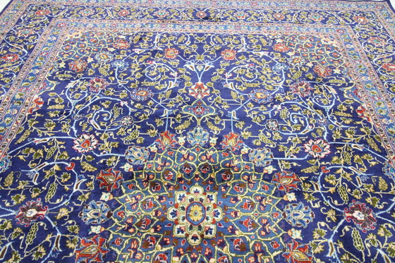 Image 1 of Tapis persan original noué à la main Kashmar Fin 378 X 293 cm Top condition