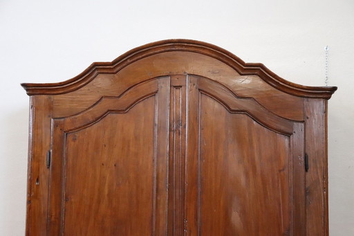 Armoire ancienne en bois de peuplier massif, 18ème siècle