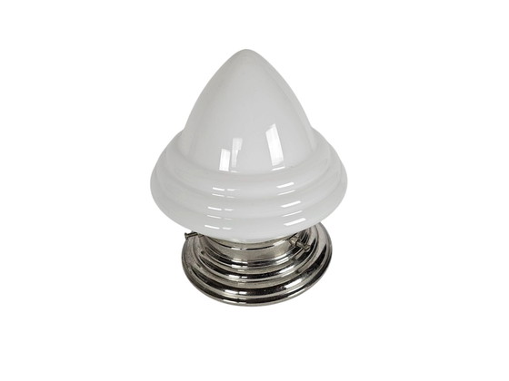 Image 1 of Giso Plaster - Plafonnier - 'Acorn' - Verre opale - Nickel