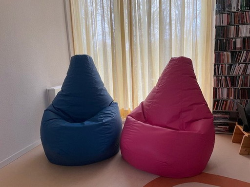 2X Zanotta Sacco 280 Beanbag