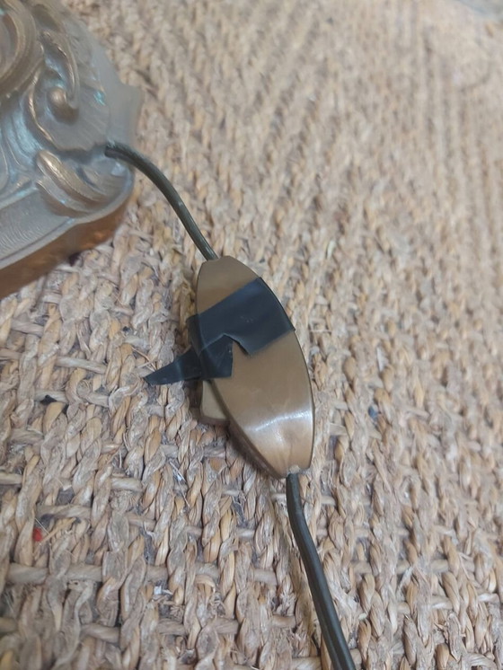 Image 1 of Lampe A Poser De Style Louis Xvi En Bronze