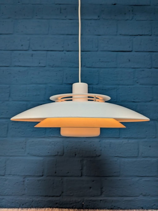 Lampe vintage à écailles, 1960, Design danois