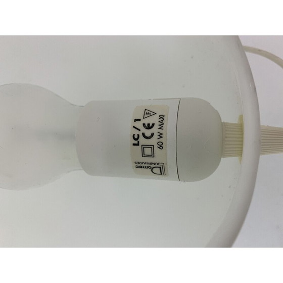 Image 1 of Ensemble de 3 lampes de table en verre Domec Luminance, 1970
