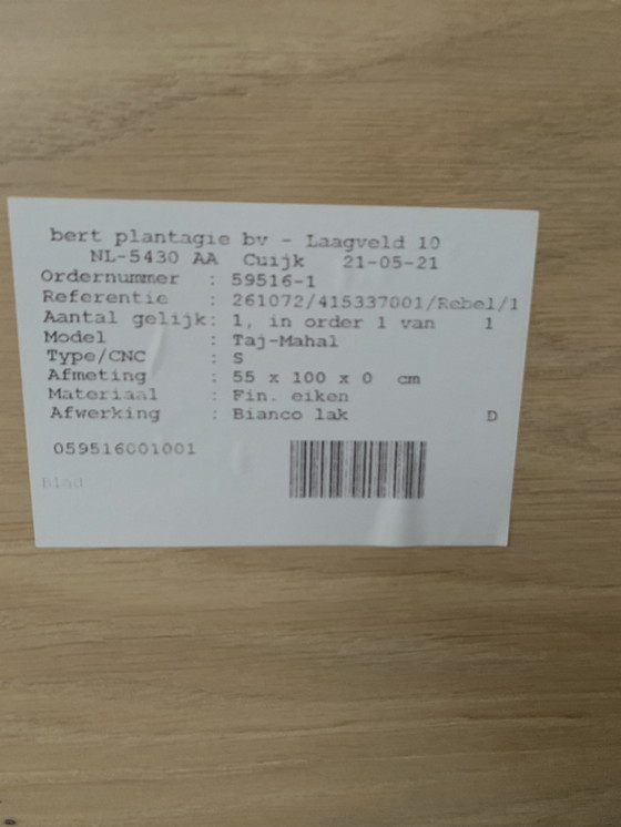 Image 1 of Bert Plantagie Table basse Taj-Mahai Chêne vierge