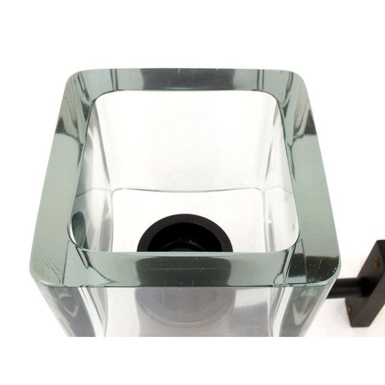 Image 1 of Paire d'appliques en verre vintage par Flavio Poli pour Seguso, Italie 1970