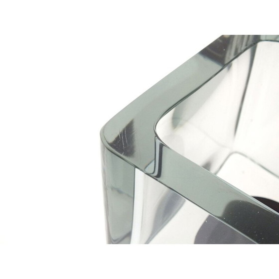 Image 1 of Paire d'appliques en verre vintage par Flavio Poli pour Seguso, Italie 1970