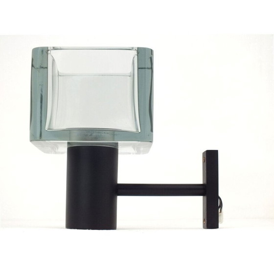 Image 1 of Paire d'appliques en verre vintage par Flavio Poli pour Seguso, Italie 1970