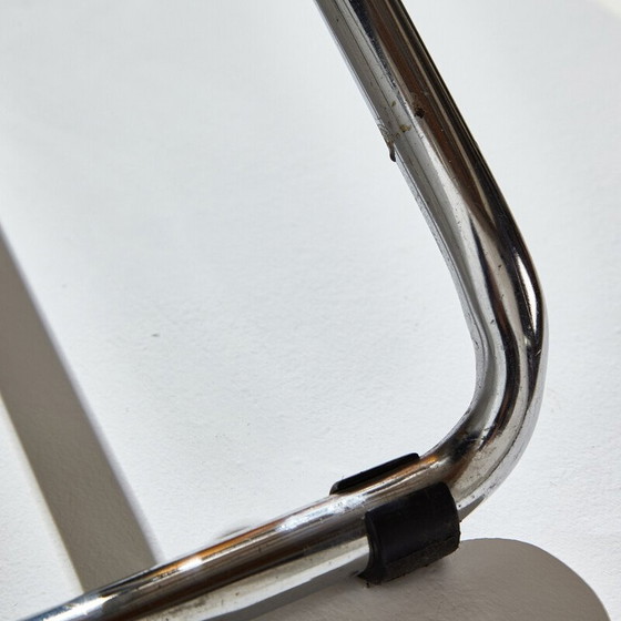 Image 1 of Fauteuils pliants vintage en métal et cuir, 1970