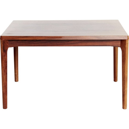 Table à rallonge vintage en palissandre par Henning Kjaernulf pour Velje, 1960s