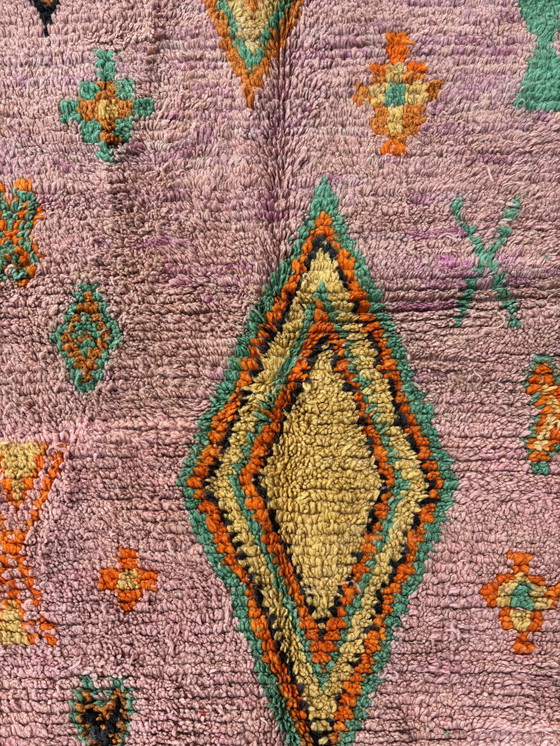 Image 1 of Tapis berbère marocain rose