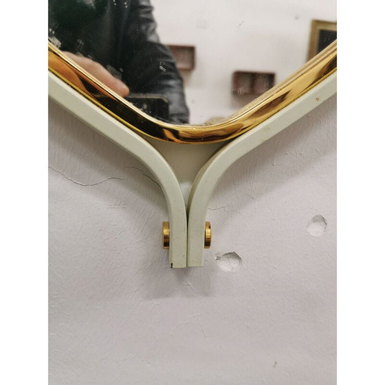 Image 1 of Console vintage avec miroir par Tommaso Barbi, Italie 1970