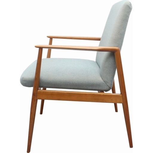 Fauteuil vintage en cerisier 1960