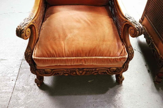 Image 1 of Paire de fauteuils du début du 20e siècle