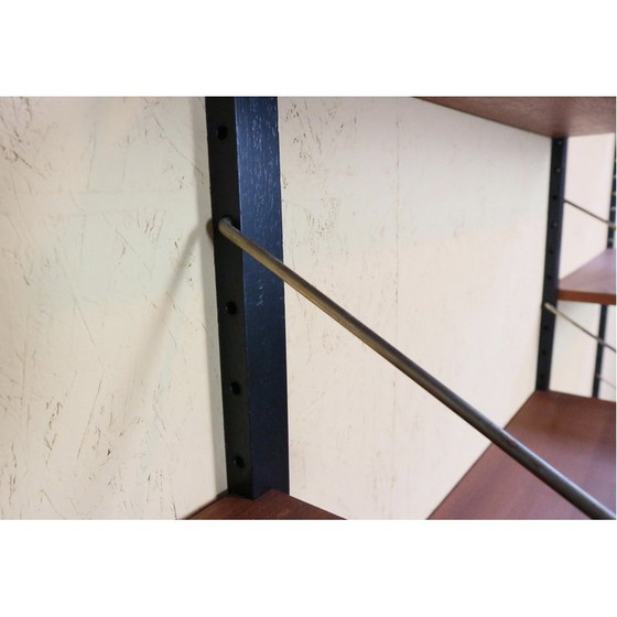 Image 1 of Meuble mural vintage en teck par Poul Cadovius, Danemark 1960