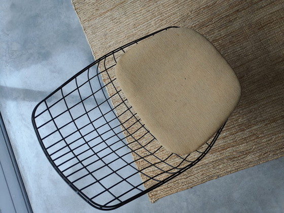 Image 1 of 6x Pastoe 'Sm05' Black Wire Chair By Cees Braakman