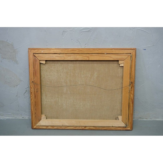 Image 1 of Peinture suédoise vintage "Ture Pettersson", années 1960