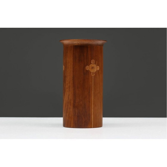 Image 1 of Ensemble de sculptures en bois vintage par Michigan Woodworker pour Roger Sloan, années 1970