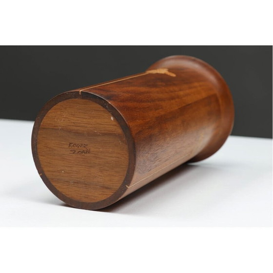 Image 1 of Ensemble de sculptures en bois vintage par Michigan Woodworker pour Roger Sloan, années 1970