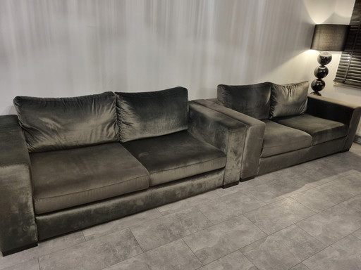 Doit partir maintenant !!! 2X Sofa set Mercer 2.5 Seater (Eric Kuster Style)