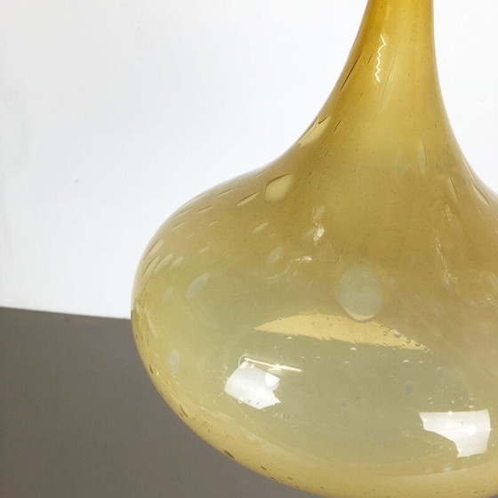 Image 1 of Suspension orientale en verre vintage par Doria Lights, Allemagne 1970