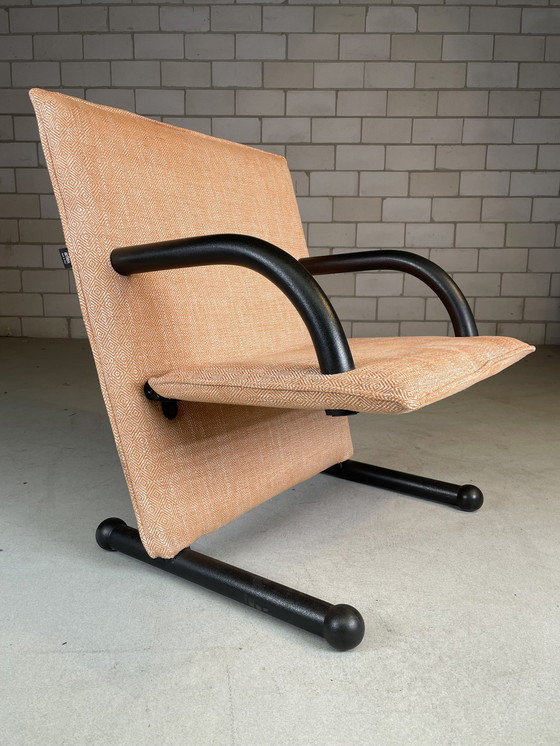 Image 1 of Vintage Arflex T-Line Bench and Armchair By Burkhard Vogtherr