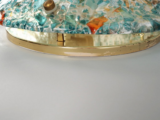 Image 1 of Lampe murale, verre de Murano, design italien, 1970S, fabrication : Italie