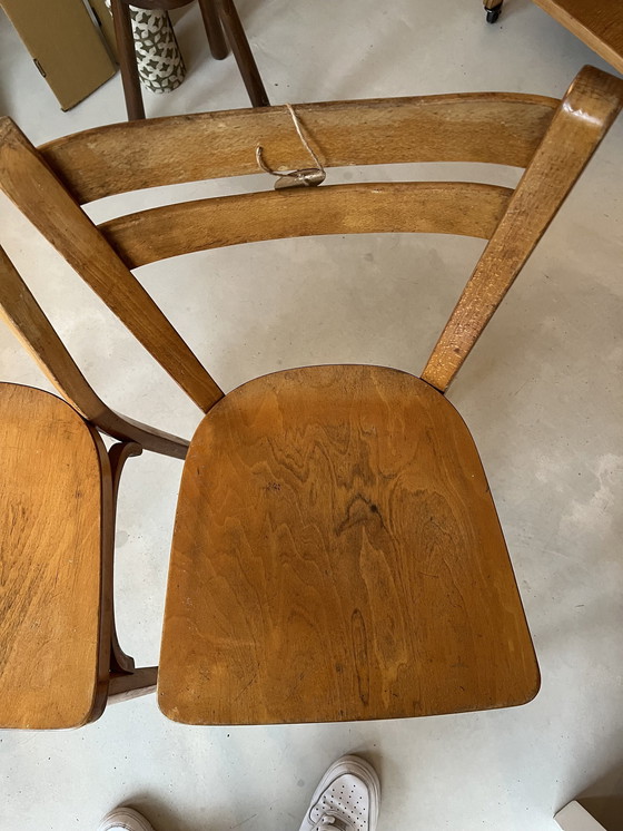 Image 1 of Lot De 2 Chaises En Bois