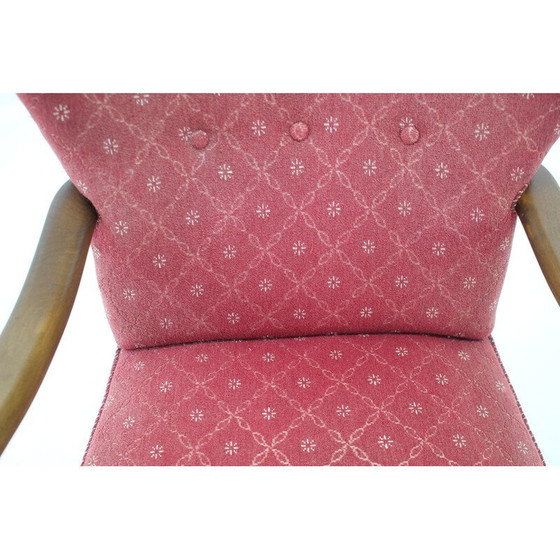 Image 1 of Paire de fauteuils en bois danois vintage par Alfred Christensen, années 1940