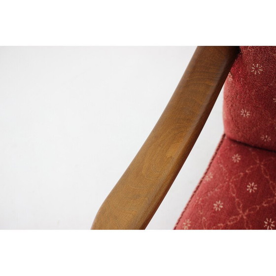 Image 1 of Paire de fauteuils en bois danois vintage par Alfred Christensen, années 1940