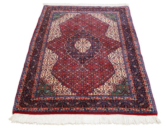 Image 1 of Tapis persan original noué à la main Bidjar Très fin Ancien 154 x 108 cm Top condition