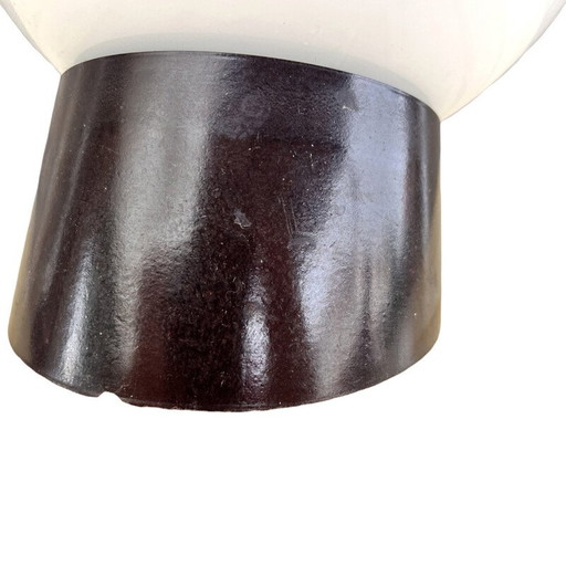 Applique vintage en verre et bakélite pour Elektrosvit Nové Zámky, Tchécoslovaquie 1960