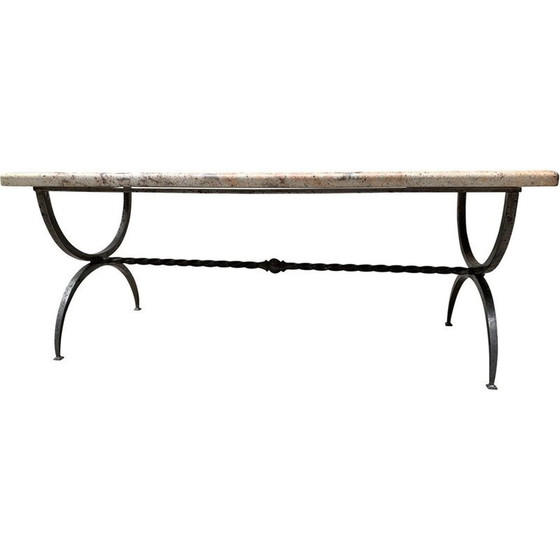 Image 1 of Table basse vintage en marbre, 1975