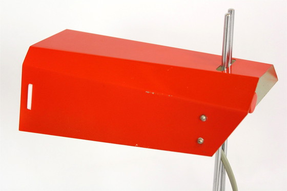 Image 1 of Lampe de table rouge de Josef Hurka pour Lidokov, 1970S