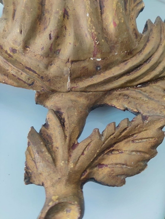 Image 1 of 3X Feuilles de vigne ancienne