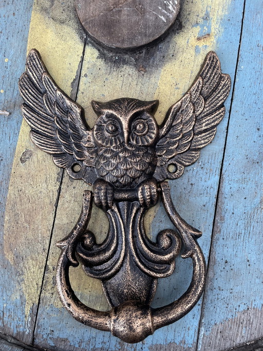 Hibou heurtoir de porte