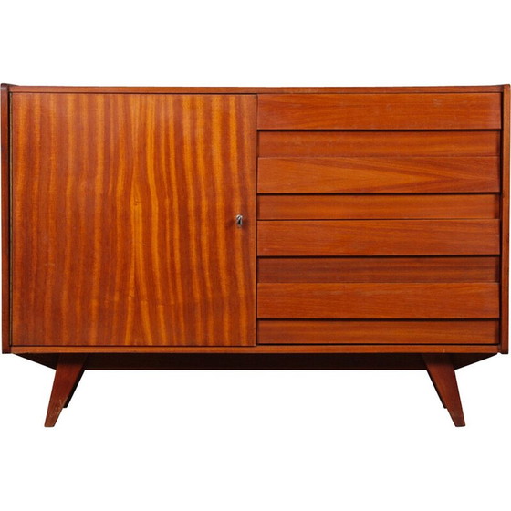 Image 1 of Commode vintage en acajou modèle U-458 par Jiri Jiroutek pour Interier Praha, Tchécoslovaquie 1960