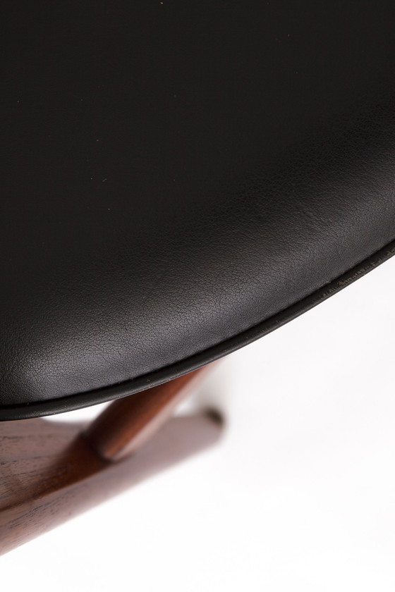 Image 1 of Fauteuil de bureau vintage par Erik Buch pour Christiansen Møbelfabrik, 1960S, Teck, Danois