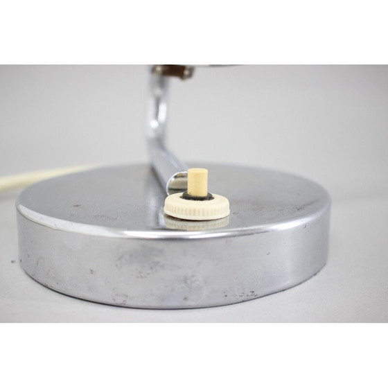 Image 1 of Lampe de table vintage en aluminium, Tchécoslovaquie, années 1930