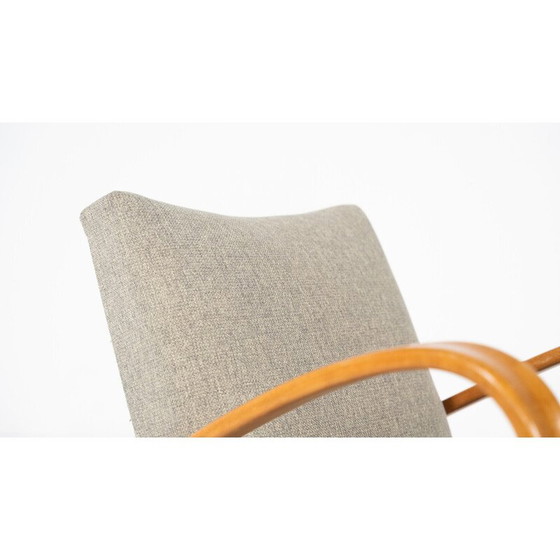 Image 1 of Paire de fauteuils vintage H269 en bois courbé par Jindrich Halabala, Tchécoslovaquie 1940