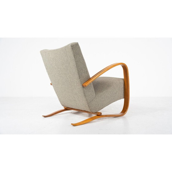 Image 1 of Paire de fauteuils vintage H269 en bois courbé par Jindrich Halabala, Tchécoslovaquie 1940