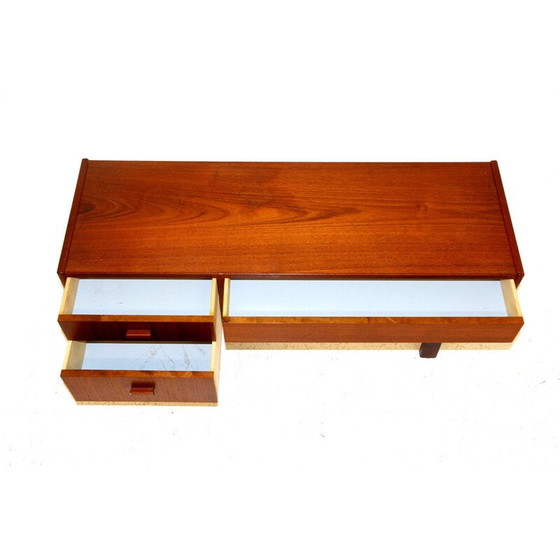 Image 1 of Console vintage en teck et bois de hêtre, Suède 1960