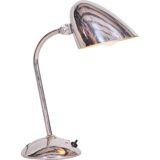 Lampe de table vintage art déco par Franta Anyz pour Napako, Tchécoslovaquie 1930