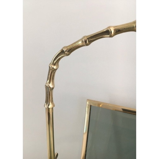 Porte-revues vintage en bronze de la Maison Baguès, 1940