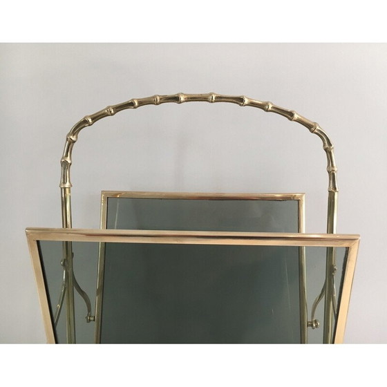 Image 1 of Porte-revues vintage en bronze de la Maison Baguès, 1940
