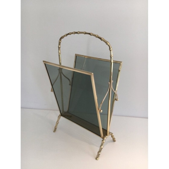 Image 1 of Porte-revues vintage en bronze de la Maison Baguès, 1940