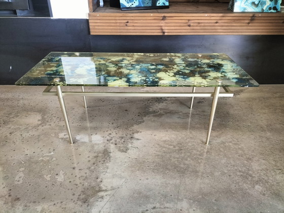 Image 1 of Petite table basse Vintage Signée 