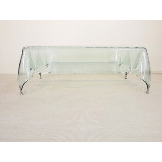 Image 1 of Table basse vintage en verre de Murano - années 1990