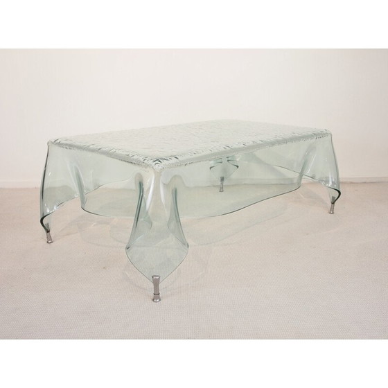 Image 1 of Table basse vintage en verre de Murano - années 1990